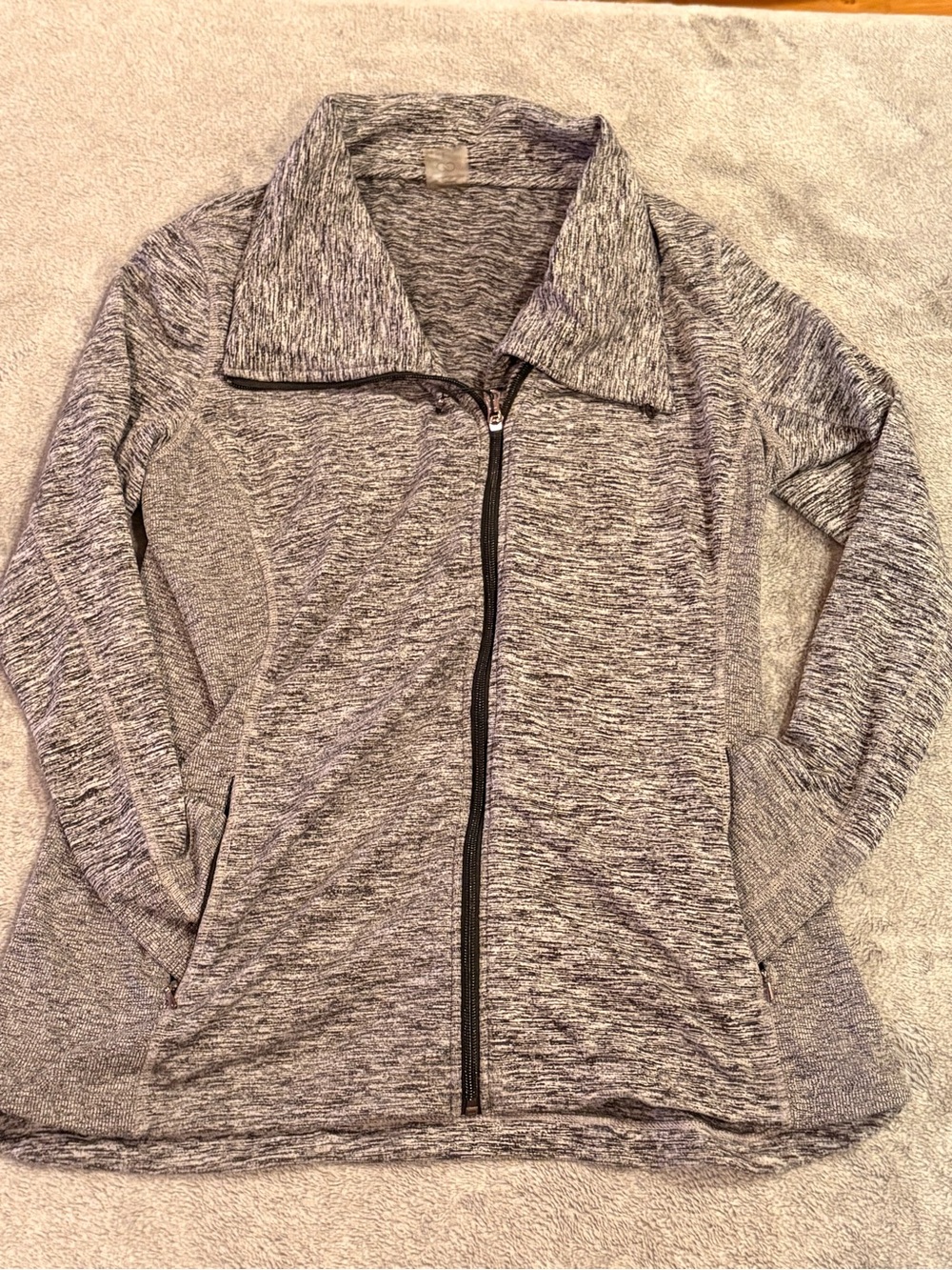 Calia GrayHeather Women's Zip-Front Jacket